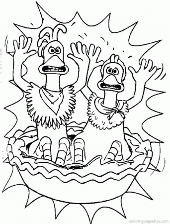 Chicken Run Coloring Pages 37 | Free Printable Coloring Pages 