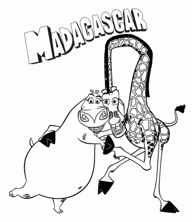Free For Kids To Coloring Madagascar Pages : New Coloring Pages