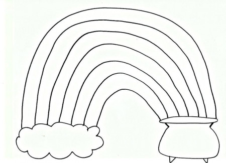 Printable Rainbow Coloring Pages for Kids | ThoughtfulCardSender.
