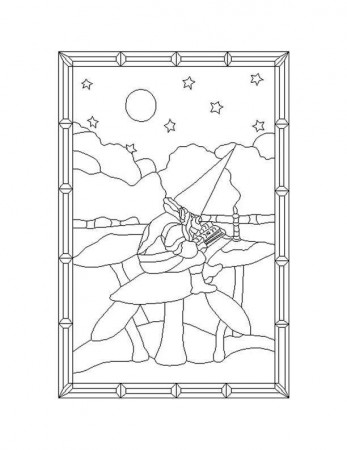 Free Fantasy Patterns For Stained Glass