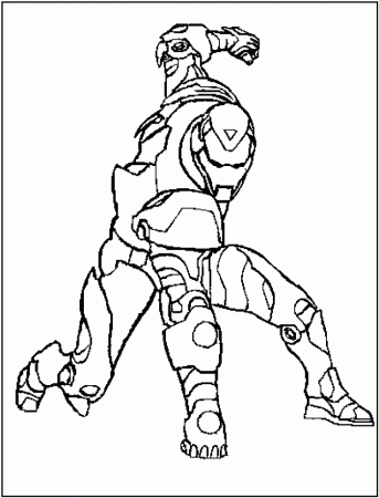 Iron Man 2 Coloring Pages To Print | 99coloring.com