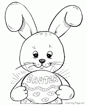 Easter Themed Coloring Pages 13 | Free Printable Coloring Pages