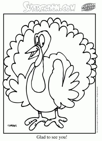 printable thanksgiving turkey coloring pages for kids