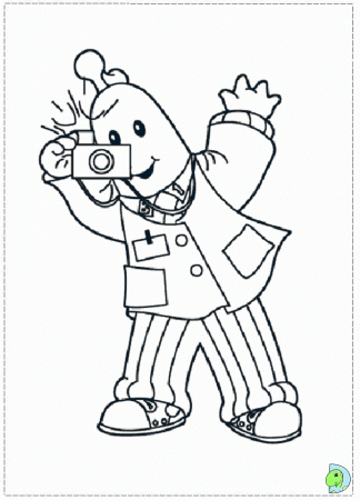 amy in bananas in pajamas Colouring Pages (page 2)