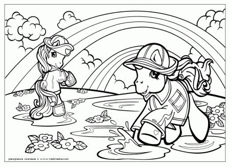 My Little Pony Coloring Pages 32 #25524 Disney Coloring Book Res 