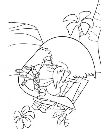 a fall picture super dog Colouring Pages