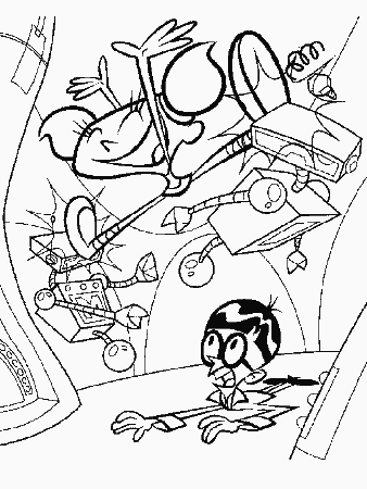 Dexter 32 Cartoons Coloring Pages & Coloring Book