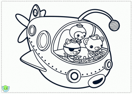los the Octonauts Colouring Pages