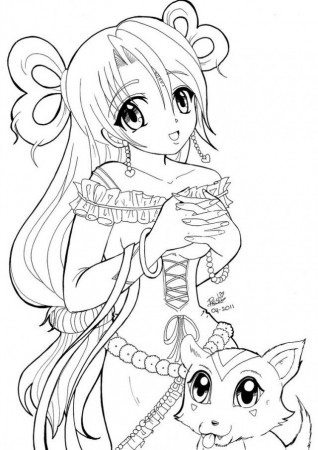 Japanese Princess Coloring Pages Printable Coloring Pages For Kids 