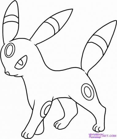 Umbreon Coloring Pages | Printable Coloring Pages