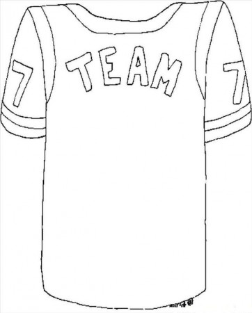 nfl football jersey coloring pages: | bulletin boards/themes | Pinter…