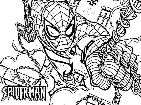 Spiderman Coloring Pages Free | Printable Coloring Pages