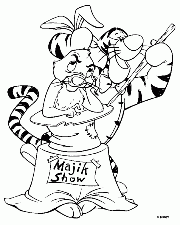 Winnie the Pooh coloring pages 90 / Winnie the Pooh / Kids 