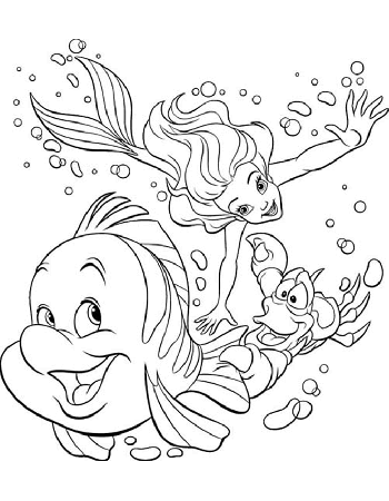 Search Results » Ariel Coloring Pages To Print