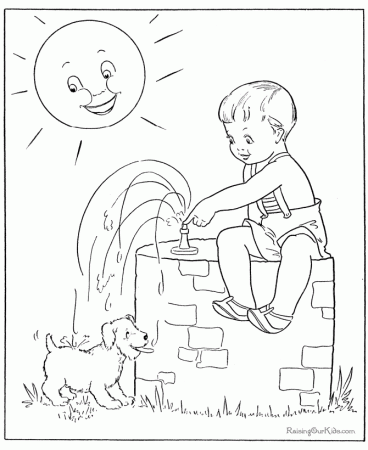 Puppy Dog Coloring Sheets