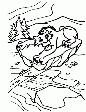 Ice Age Coloring Pages Online | Free Coloring Online