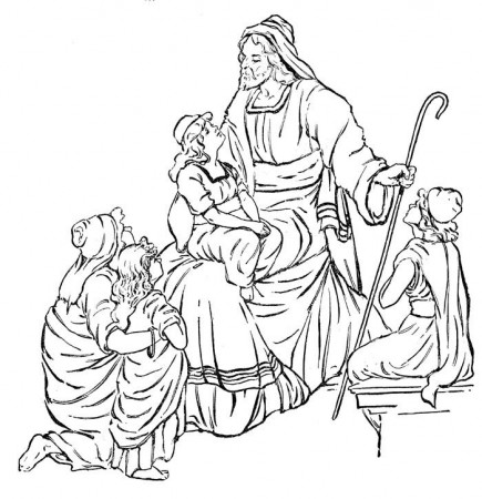 Bible Story Coloring Pages | Coloring Pages