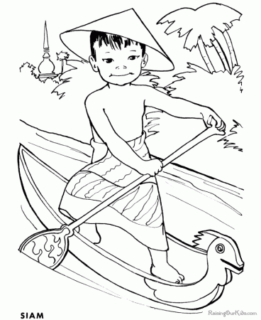 Children Around The World Coloring Pages : Coloring Book Area Best 
