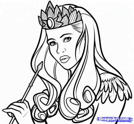 How to Draw Glinda, Oz the Great and Powerful, Step by Step 