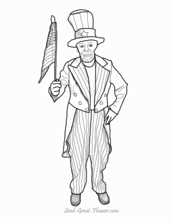 Uncle Sam Coloring Pages - Free Printable Coloring Pages | Free 