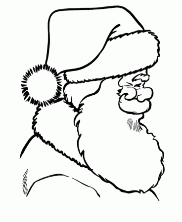 BlueBonkers : Santa Claus Coloring pages - 5