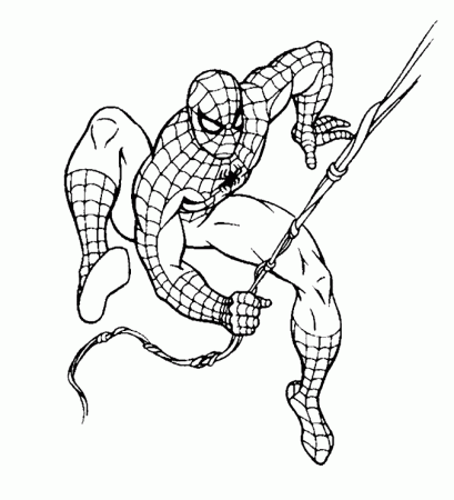 Coloring Page - Spiderman coloring pages 4