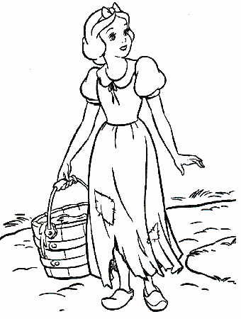 Coloring Page - Snowwhite coloring pages 0