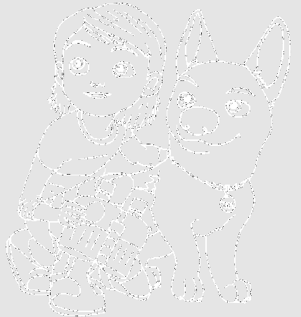 Bolt And Penny Along Coloring Pages - Bolt Coloring Pages : iKids 