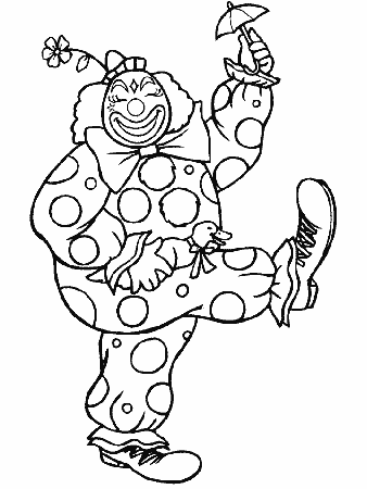Circus Animals Colouring Pages (page 2)