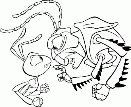 Bugs Life | Free Printable Coloring Pages – Coloringpagesfun.com