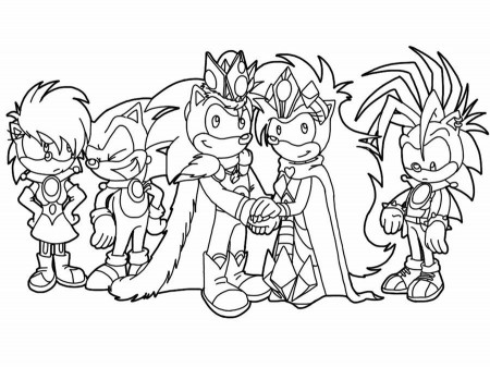 Sonic Coloring Pages To Print - Free Coloring Pages For KidsFree 