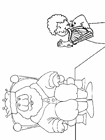 Coloring Pages Bible David And Goliath