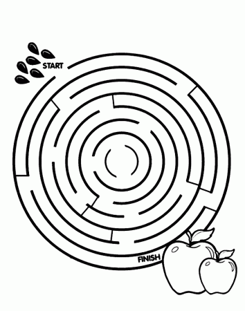 Maze | Free Coloring Pages - Part 7