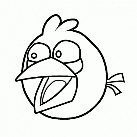 Angry Birds Coloring Page | Coloring Pages