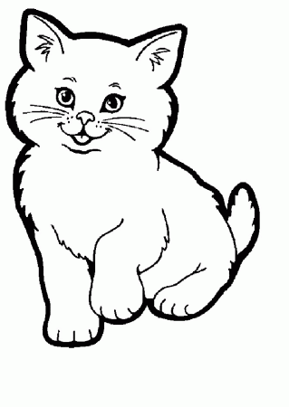 Free Printable Cat Coloring Pages For Kids | Coloring Pages
