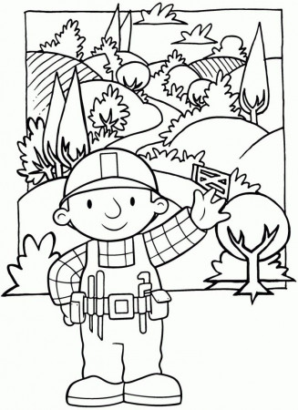 bob bilder Colouring Pages (page 2)