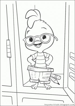 Chicken Little Coloring | The Coloring Pages - The Coloring Book 