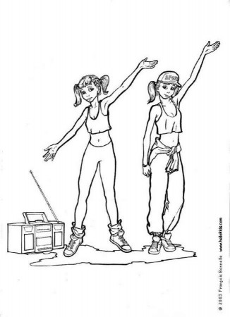 Coloring Pages Of Dancers 395 | Free Printable Coloring Pages