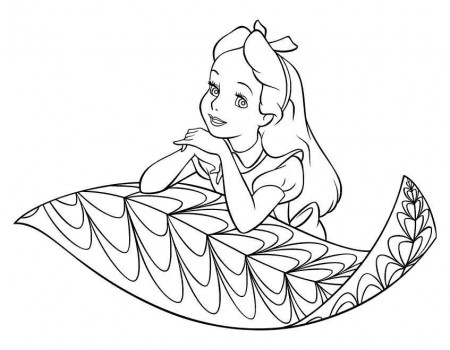 girls colouring pages