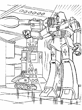 Transformers Movie Coloring Pages