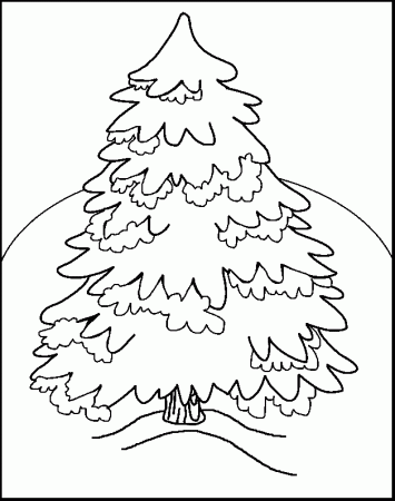 Christmas Tree Coloring Pages | ColoringMates.