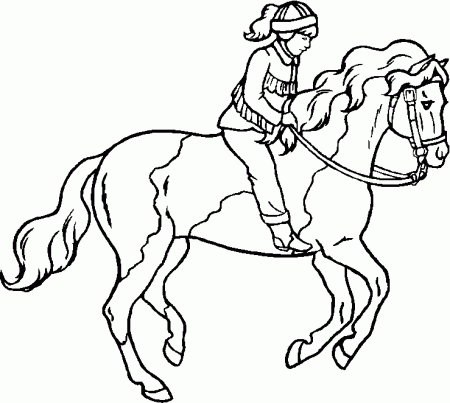 horse coloring pages for kids : New Coloring Pages
