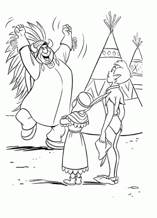 peterpan Colouring Pages (page 3)