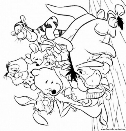 Coloring pages Winnie the Pooh - Page 8 - Printable Coloring Pages 