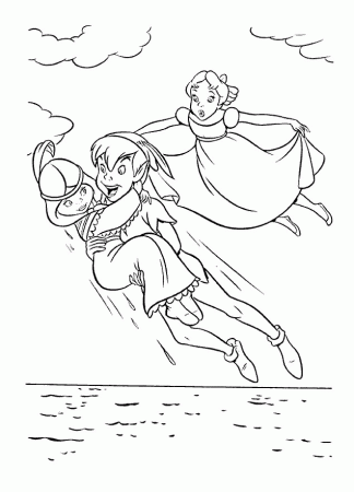 Peterpan Coloring Pages - Coloringpages1001.