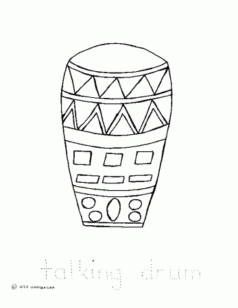 African Drumming Drawing Images & Pictures - Becuo