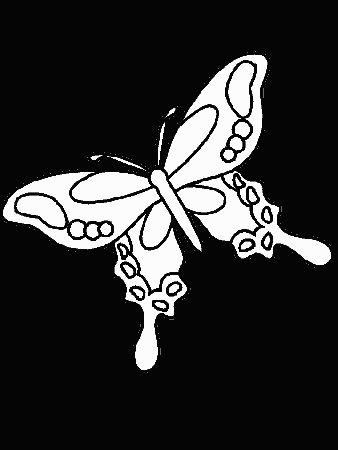 Butterfly pictures to color