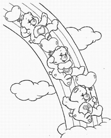 Care Bear Coloring Pages | kids world