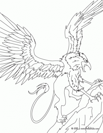Download Griffin Greek Mythology Coloring Page Xbs Source 