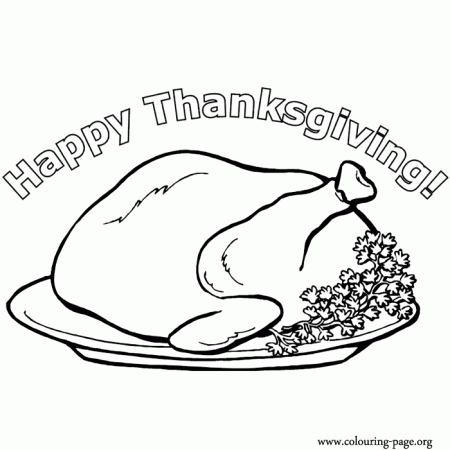 Thanksgiving - Thanksgiving Day coloring page